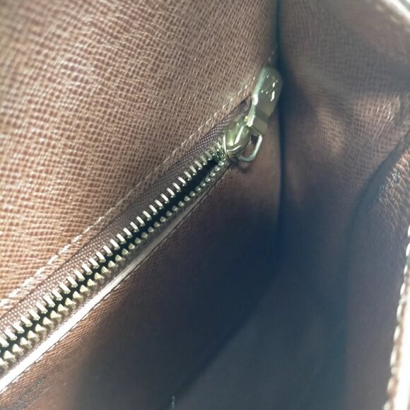 Louis Vuitton Monogram Shoulder Bag with Yellow Strap - Picture 9 of 13